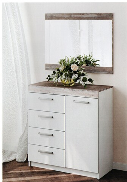 Комод №2 "Модерн" + зеркало (950*900*400) + (700*900*400) Любые цвета и комплектации.