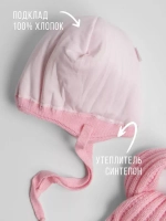 Шапка для девочки зимняя вязаная и шарф