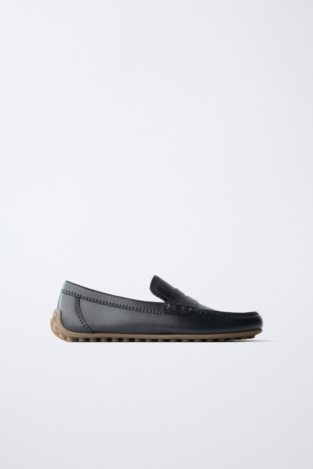 ZARA КЛАССИЧЕСКИЕ ТОПСАЙДЕРЫ, МОРСКОЙ СИНИЙ