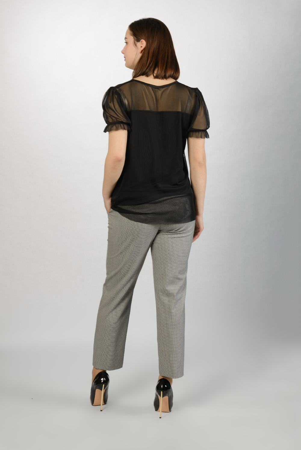 Туника 2760АП, чёрный #149Ч032760АП