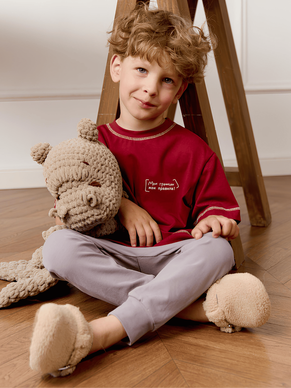 Брюки с манжетой 