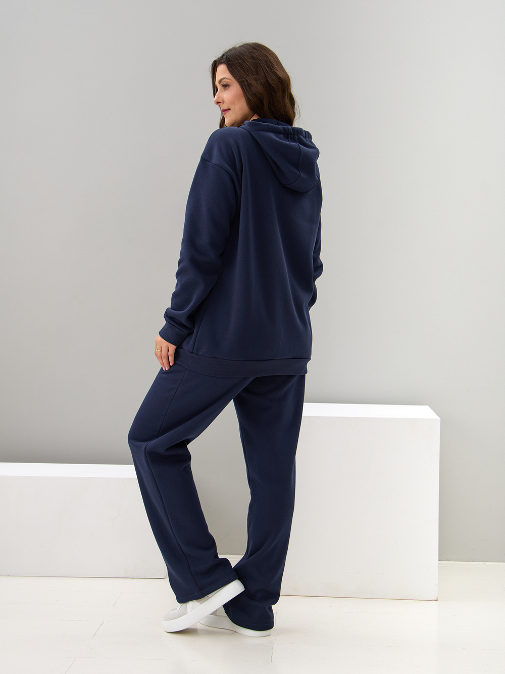 Костюм с брюками КБис-055/тсиний-п