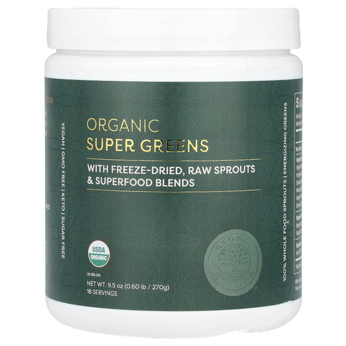 Global Healing, органическая суперзелень, 270 г (9,5 унции)