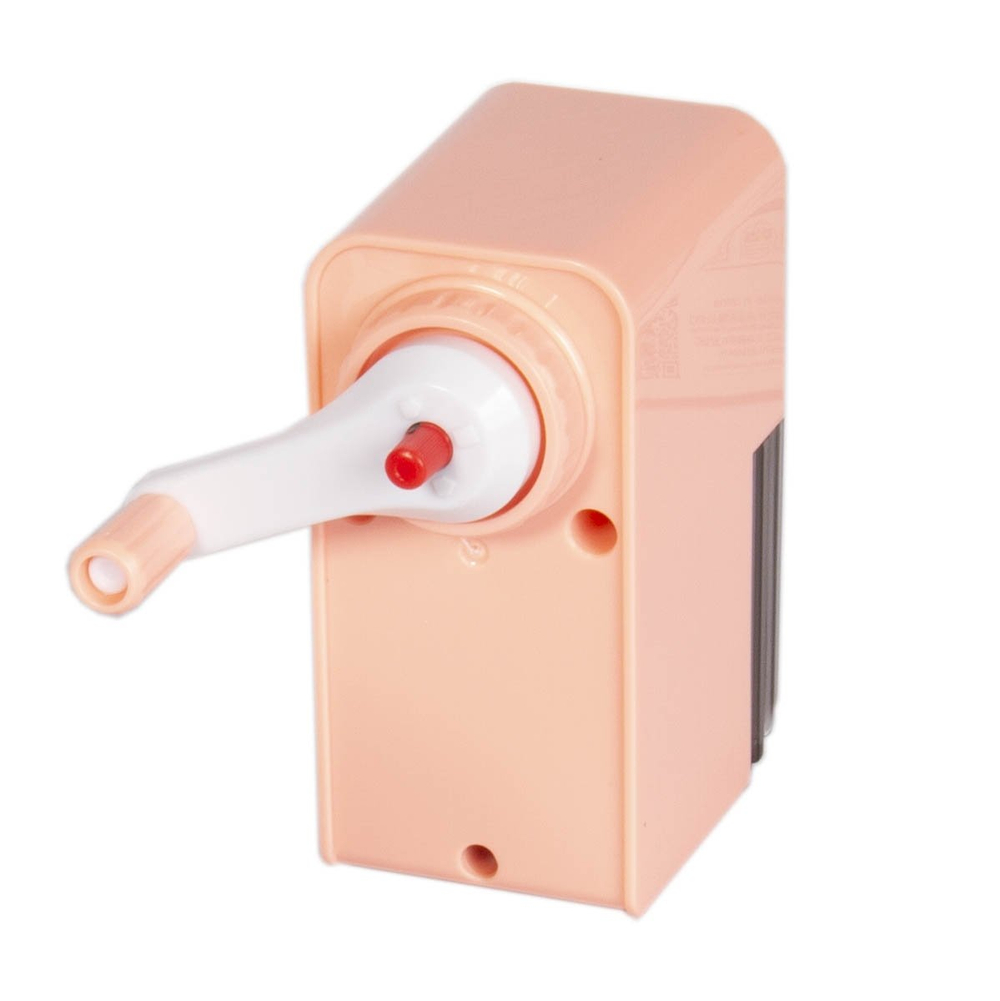 Точилка механическая Alingar, прямоугольная, 1 отверстие, пластиковый корпус, цвет ассорти, индивидуальная упаковка, 50*105*100 мм