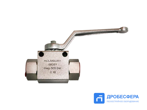 Кран шаровый 3/8" 500 bar SOTEX STX-BLH-38