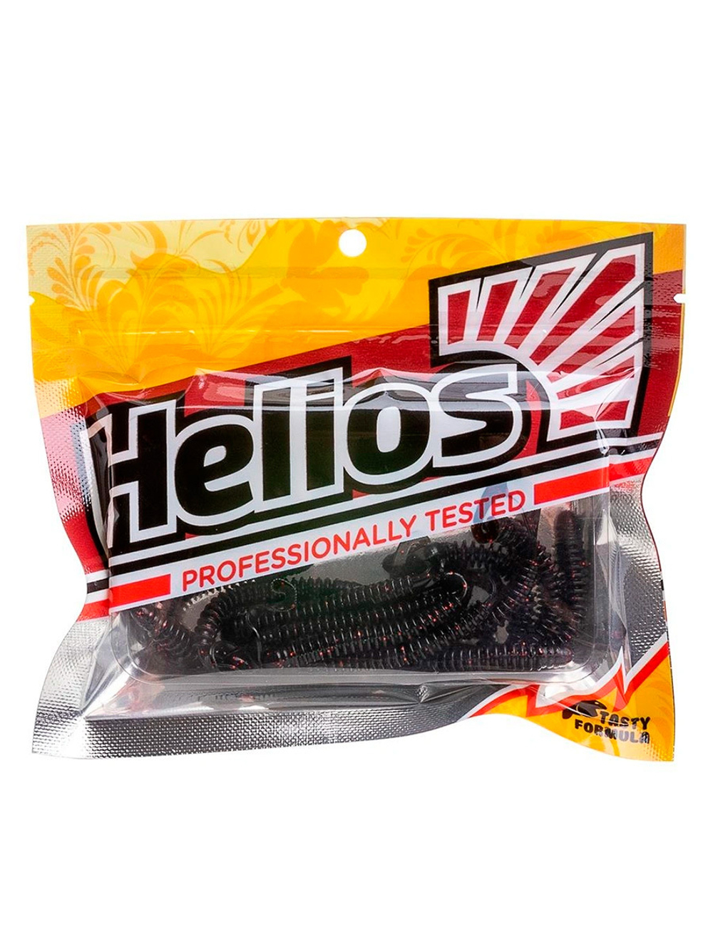 Твистер Helios Credo Long Body 2,95"/7,5 см Star Oil 12шт. (HS-9-042)