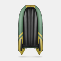 Надувная лодка GLADIATOR E330S зелено-оливковый