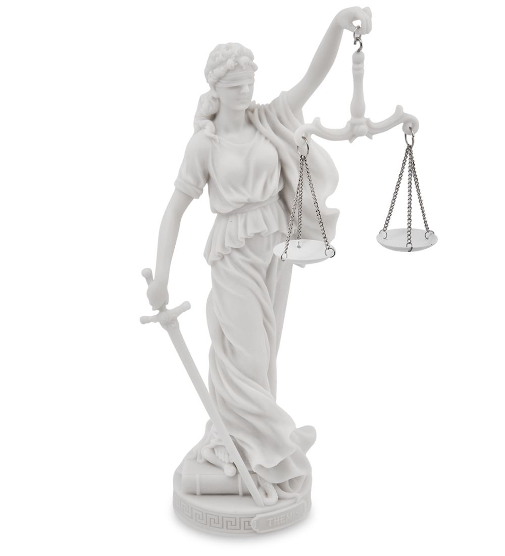 Veronese WS-1339/4 Статуэтка «Фемида - богиня правосудия»