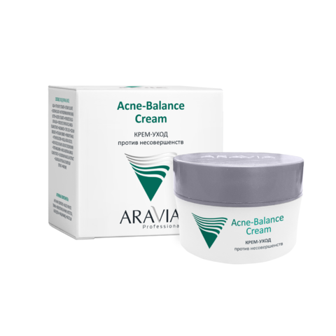 Крем-уход против несовершенств Acne-Balance Cream, 50 мл, ARAVIA Professional
