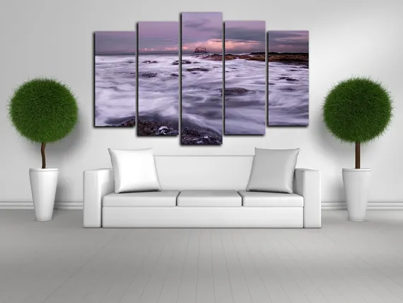 Модульная картина "Спокойный океан"