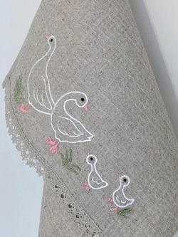 Полотенце для кухни Гуси