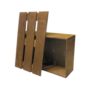 Ящик с ламельной крышкой 34*21*10см 1шт.