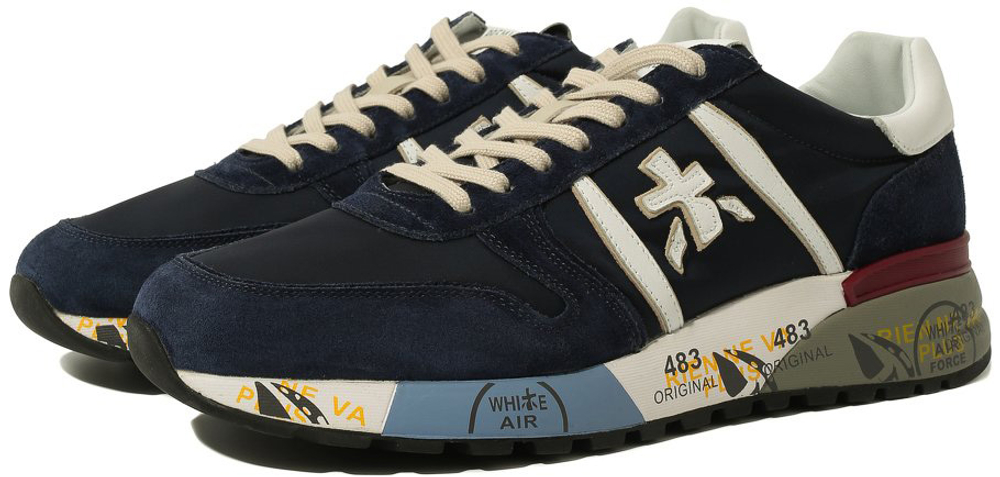 Premiata Lander 5675 темно-синие