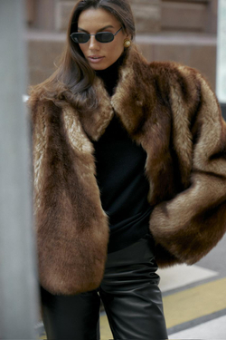 Двусторонняя куртка-дубленка Marilyn