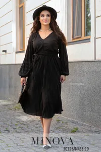 Платье 23-20-черный Minova