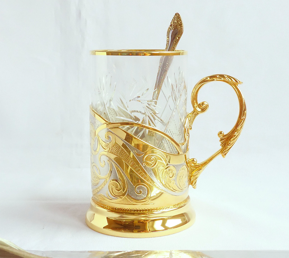 Подстаканник "Золотой"