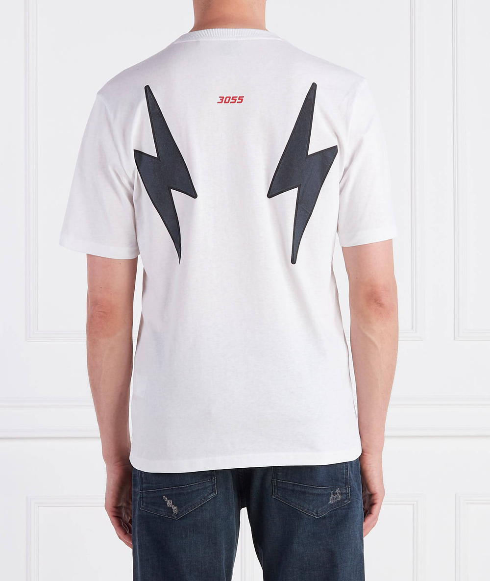 Футболка TEESEVENFLASH BOSS ORANGE - белый(50495743)