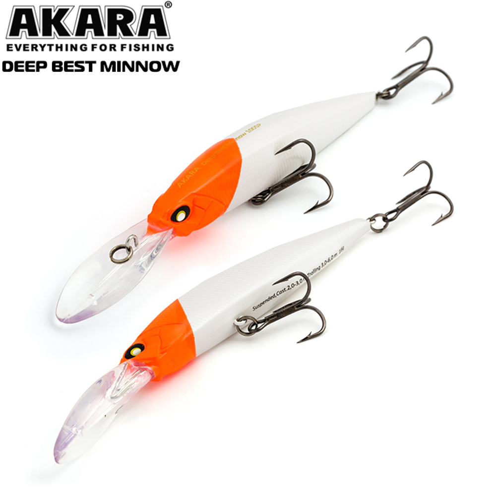 Воблер Akara Deep Best Minnow 100SP 16гр. (4/7 oz 3,9 in) A1