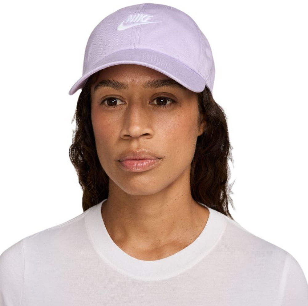 Теннисная кепка Nike Club Unstructured Futura Wash - hydrangeas/white