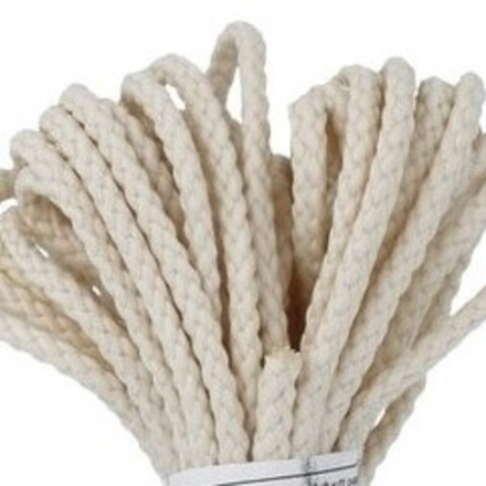 Шнур 3.5 мм, крупное плетение, цв. 230 св.бежевый