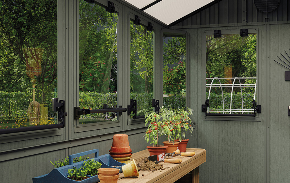 Садовый домик - мастерская Keter Darwin Potting 6x8