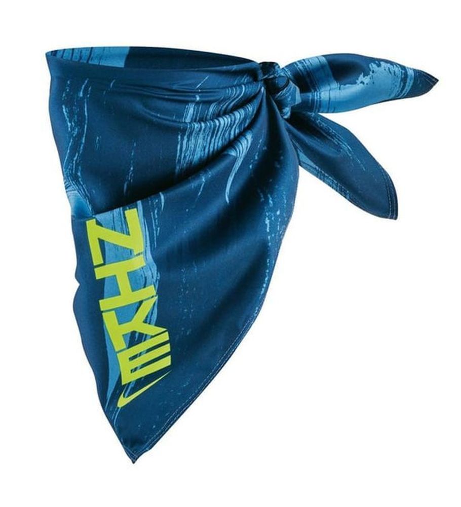 Теннисная бандана Nike Bandana Printed - dutch blue/court blue/volt