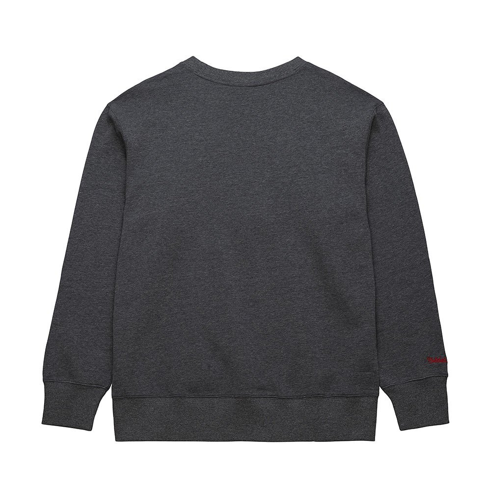 Баскетбольная толстовка Mitchell & Ness NBA Playoff Win 2.0 Crew Vintage Philadelphia 76ers Sweatshirt Gray