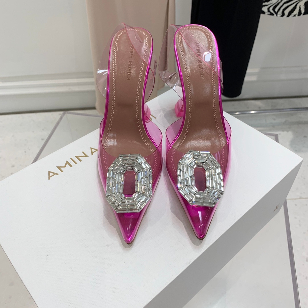 Amina Muaddi Pumps
