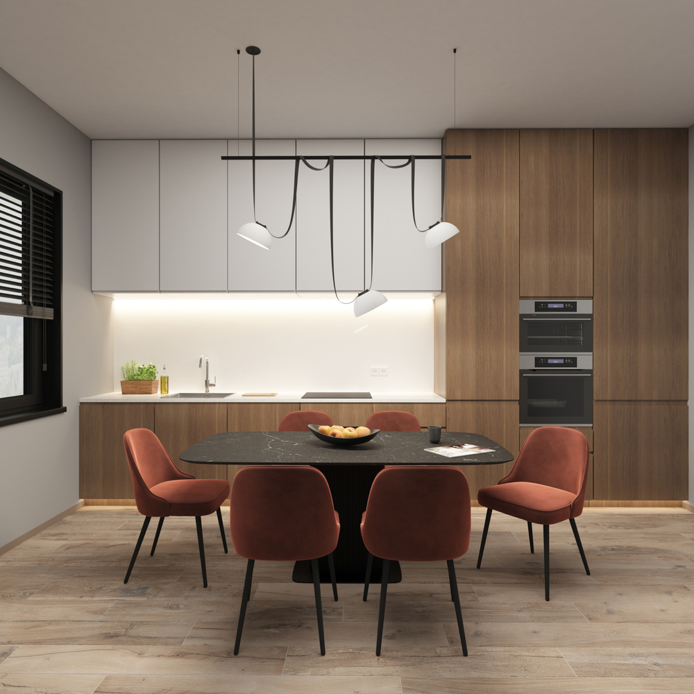 Трековый светильник Denkirs Belty Smart Flow DK5660-WH+BK