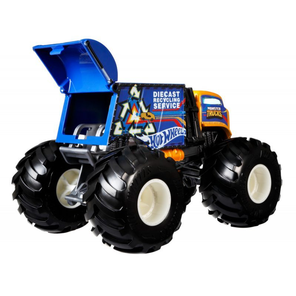 Wheels Monster Trucks - металлический автомобиль сокрушит все масштабы 1:24 GTJ43