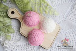 Силиконовая форма Шарик мороженого