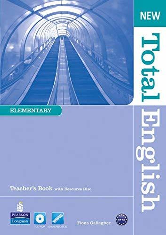 New Total English Elem книга для учителя ( TB +Teacher&#39;s Resource CD)