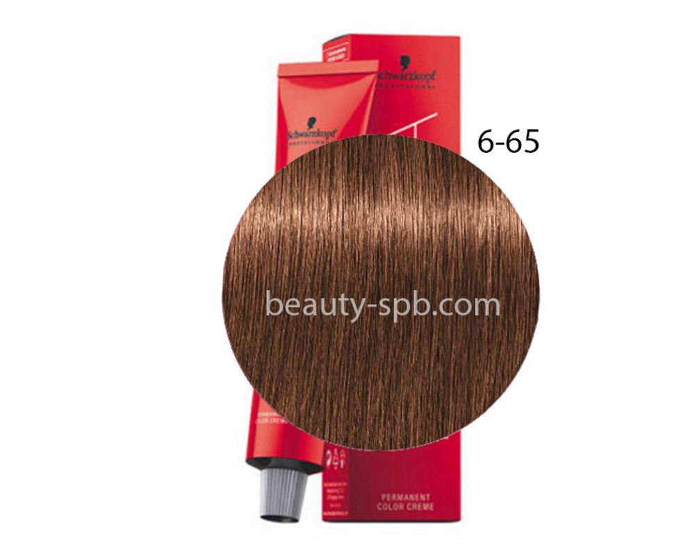 Schwarzkopf Professional Игора Royal цвет 6-65 Темный русый шоколадный золотистый краска для волос 60мл