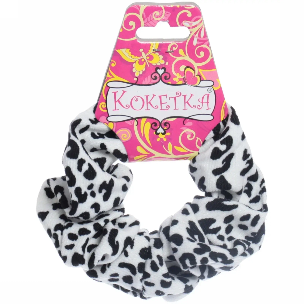 Резинка для волос «Collection School», принт леопард, микс 6 цветов, d-12см●
