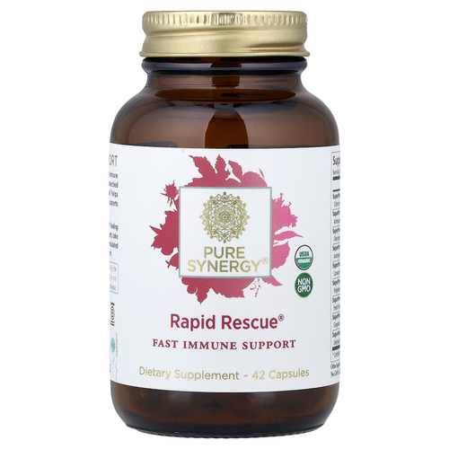 Pure Synergy, Rapid Rescue®, 42 капсулы