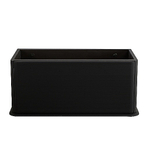 Тумба с раковиной Cezares IDRA 98 55807+50264 Nero opaco