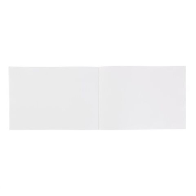 Альбом для рисования А4, 24 листа на скрепке Пейзажи , бумажная обложка, блок 100 г/м2, МИКС