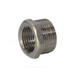 Футорка латунь никель Ду 15х10 (1/2"х3/8") НР/ВР RTP (РосТурПласт) 25121