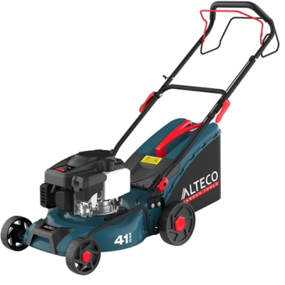 Газонокосилка бензиновая ALTECO GLM 45-41 MSQ: 4.5 л.с., нож 41 см, 84119