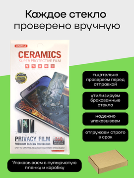 Защитное стекло для Google Pixel 9 Pro XL Unipha Full Glue 3D GLASS