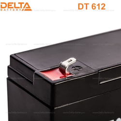 Аккумуляторная батарея Delta DT 612 (6V / 12Ah)