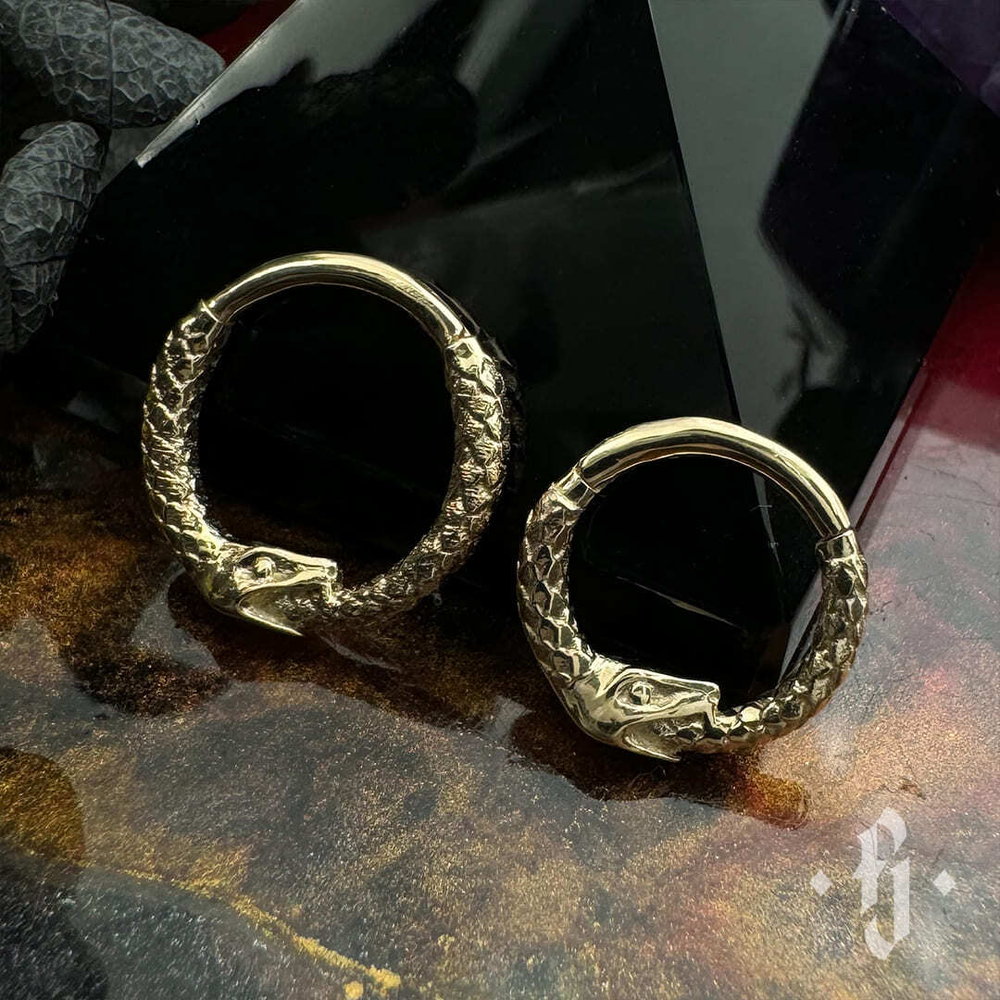 Кликер "Ouroboros" - Желтое золото