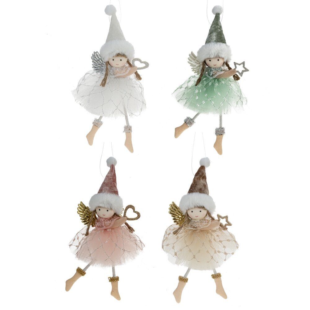 GAEM Изделие декоративное подвесное "Ангел", L7 W4 H19 см, 4в.