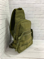 Плечевая сумка с MOLLE-системой / олива