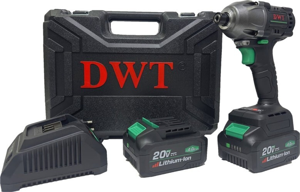 Гайковерт аккумуляторный DWT ASCP-20 DN-4C2 BMC ударный