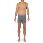 Мужские трусы боксеры удлиненные серые HOM HO1 Long Boxer Briefs HO1 359519_4000ZU
