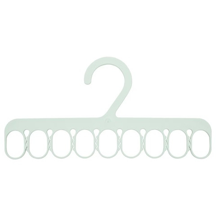 СЛИББ SLIBB Вешалка на 8 клипс, зеленая