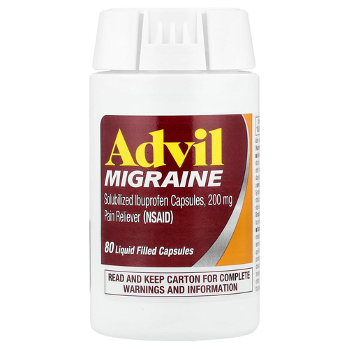 Advil, ибупрофен, 80 капсул с жидкостью