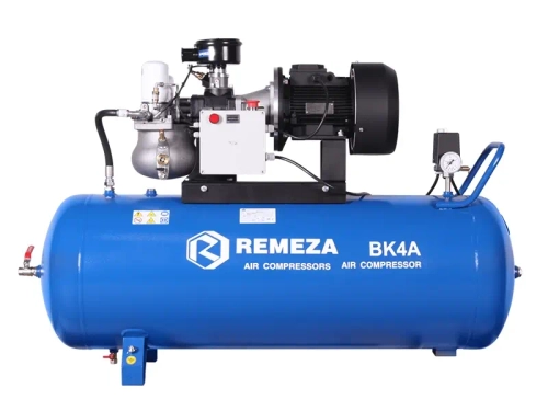 Винтовой компрессор Remeza ВК4А-10-200-1 на ресивере 200л с колёсами