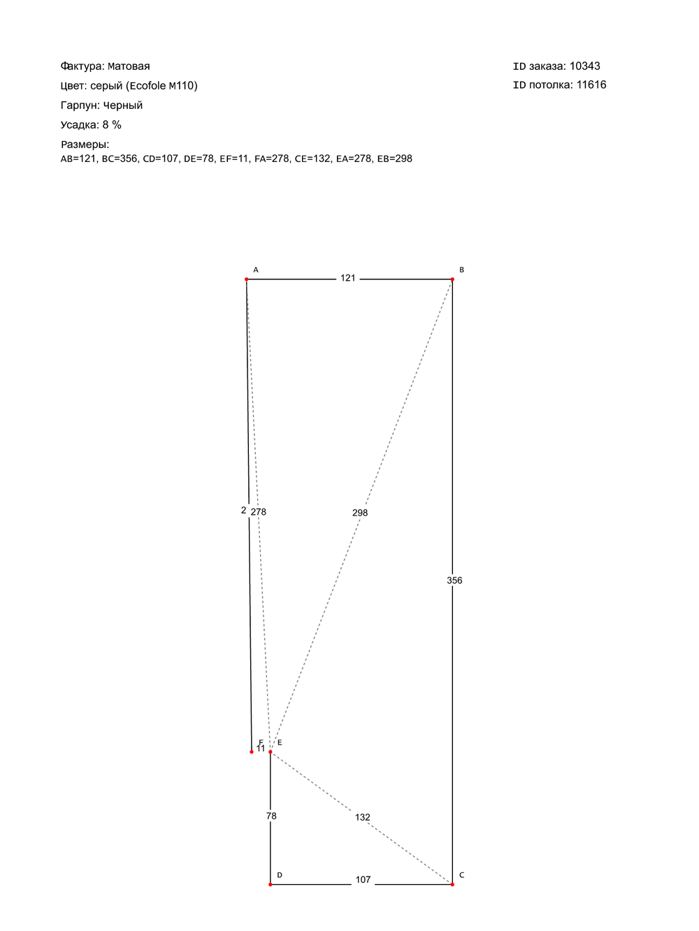 Натяжные потолки: 4.2 м2, 2.1 м2, 2.1 м2